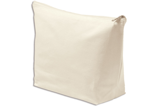 Trousse à bijoux, à trésors... en coton avec fermeture zippée 19 x 13.5 cm - Activités manuelles fête des mères - 10doigts.fr - 2