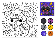 Coloriages magiques - Coloriages - 10doigts.fr