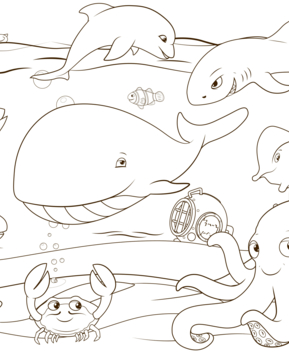 Animaux-marins2 - 10doigts.fr