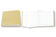 carnet kraft ligné - Albums et carnets - 10doigts.fr