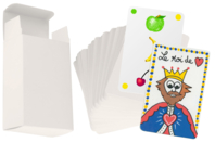 cartes à jouer à customiser - Supports en papier - 10doigts.fr