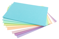 Cartes légères Format A4 (couleurs pastel) - 100 feuilles - Papiers Format A4 - 10doigts.fr