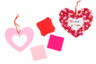 coeur en boulettes de papier - Kits créatifs fête des mères - 10doigts.fr