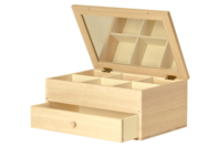 coiffeuse en bois - Boîtes en bois - 10doigts.fr