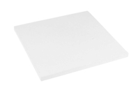 Dessous de plat carré blanc - 6 pièces - Supports plats - 10doigts.fr