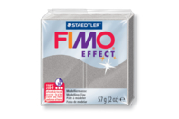 Fimo Effect 57gr - argent métallisé - N° 81 - Pâtes Fimo Effect - 10doigts.fr
