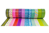 masking tape assortiment - Adhésifs colorés et Masking tape - 10doigts.fr