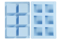 Moule en silicone - 6 cubes - Moules pour bougies - 10doigts.fr
