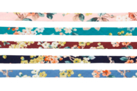 ruban fleuris - Rubans et biais - 10doigts.fr