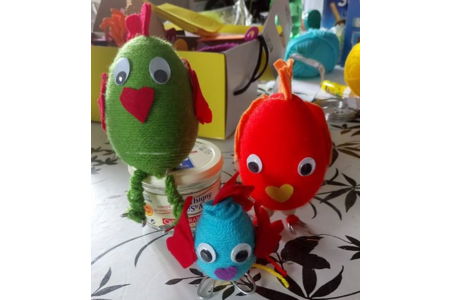 cocotte familly - Feutrine, feutrage - 10doigts.fr