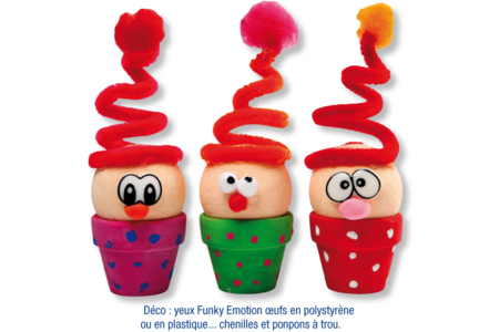 Pot en terre cuite - Supports en céramique à décorer – 10doigts.fr