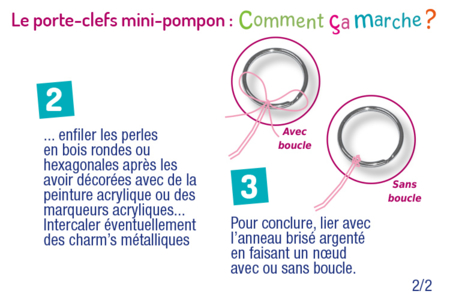 Perles en bois naturel, 3 designs assortis - Perles Bois – 10doigts.fr