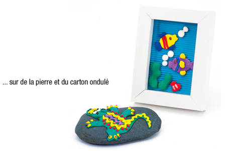 Boîte de 10 stylos de peinture Gonflante Puffy - 10doigts.fr