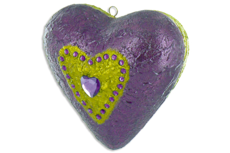 Cœurs en polystyrène 10 cm - Formes à décorer - Polystyrène – 10doigts.fr