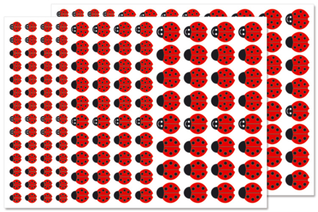 Gommettes coccinelles - Gommettes Animaux – 10doigts.fr
