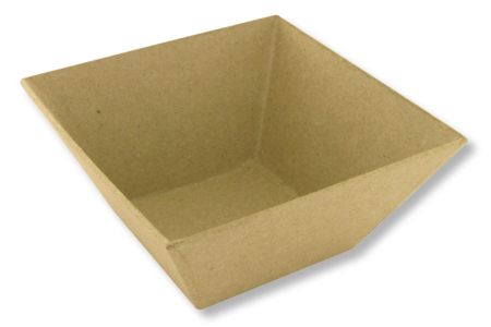 Corbeille vide-poches en  papier mâché - Plateaux en carton – 10doigts.fr