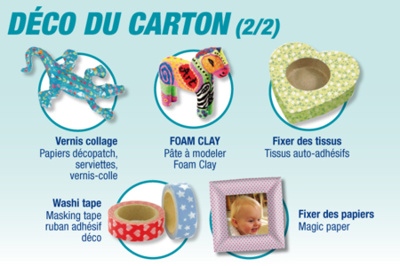 Corbeille vide-poches fleur en carton papier mâché - 10doigts.fr