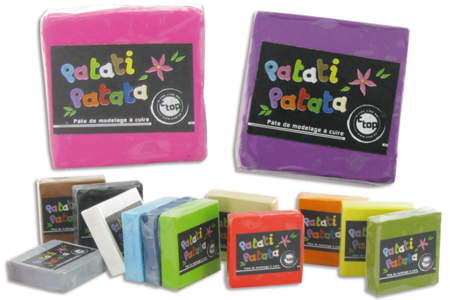 Patati Patata - Pâtes polymères thermodurcissables - Pâtes PATATI PATATA - Pâte Polymère : FIMO ... – 10doigts.fr