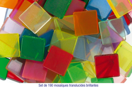 Mosaiques acrylique - Mosaïques en résine – 10doigts.fr