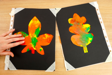 Activite Automne Bebe Peinture Propre - Activités manuelles Automne – 10doigts.fr