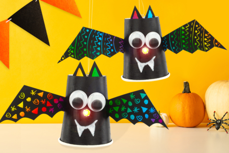 Activite Halloween Enfant Chauve Souris - Activités manuelles Halloween – 10doigts.fr