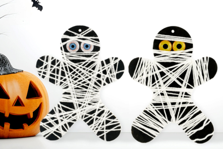 Activite Halloween Enfant Momie - Activités manuelles Halloween – 10doigts.fr