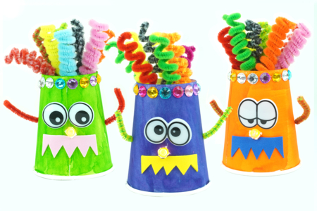 Activité Halloween Monstres - Activités manuelles Halloween – 10doigts.fr