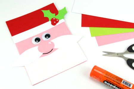 Activité Manuelle Papier Carte Pere Noel - Activités manuelles carterie – 10doigts.fr