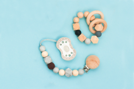 anneau dentition enfant  - Perles Bois – 10doigts.fr