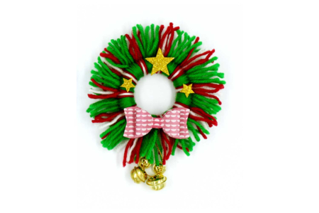 Anneau en bois naturel Ø 6,5 cm - Accessoires en bois – 10doigts.fr