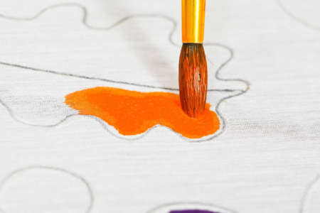 application peinture sur soie - Peinture sur soie – 10doigts.fr