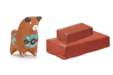 argile rouge - Argile - Modelage et moulage – 10doigts.fr