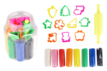 baril pâte à modeler kit - 10doigts.fr