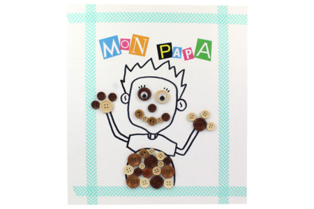 Boutons ronds en bois naturel verni - Boutons – 10doigts.fr