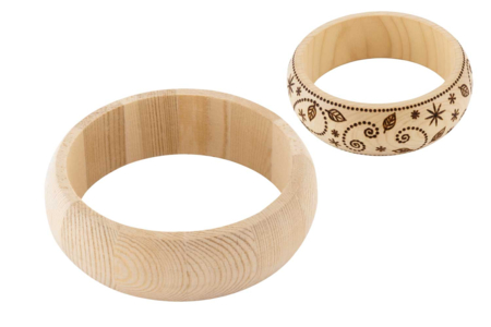 Bracelet en bois (ø 7cm) - Bracelets – 10doigts.fr