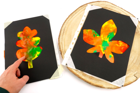 Bricolage bebe Peinture propre Automne - Activités manuelles Automne – 10doigts.fr