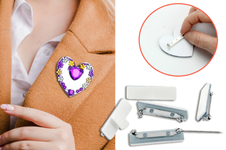 broches coeur - Broches – 10doigts.fr