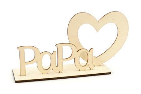 Cadre papa a Decorer - Cadeaux DIY fête des pères – Pour le bureau de papa – 10doigts.fr