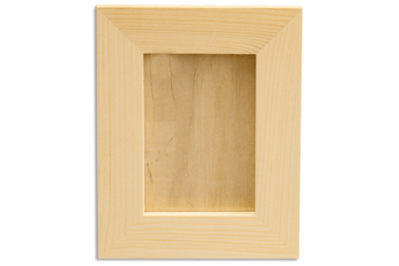 Cadre photo en bois avec vitre - Activités manuelles mosaïques – 10doigts.fr
