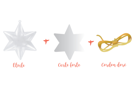 carte forte et cordon - Plastique Transparent – 10doigts.fr