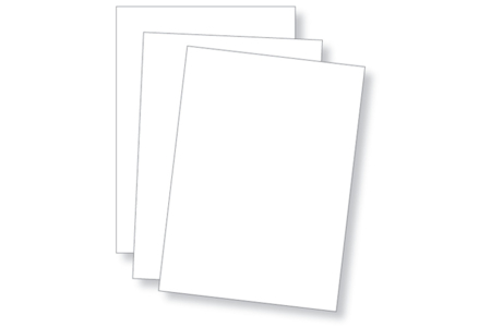 20 cartes blanches 220 gr/m² - 10doigts.fr