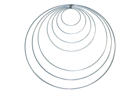 cercle en acier pour mobiles - Supports en Métal – 10doigts.fr