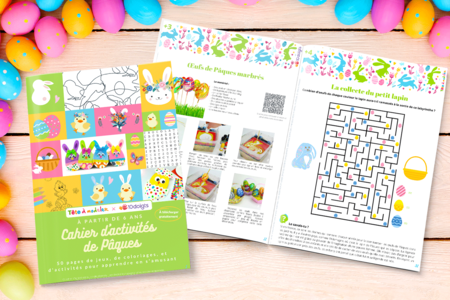 coloriage activite jeu facile enfant gratuit telecharger imprimer - Activités manuelles DIY Pâques – 10doigts.fr