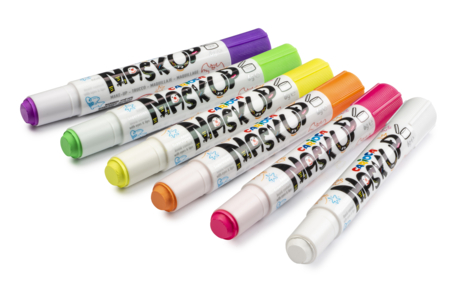 crayons maquillage fluorescent neon phosphorescent lumière violette - Maquillage pour enfants – 10doigts.fr