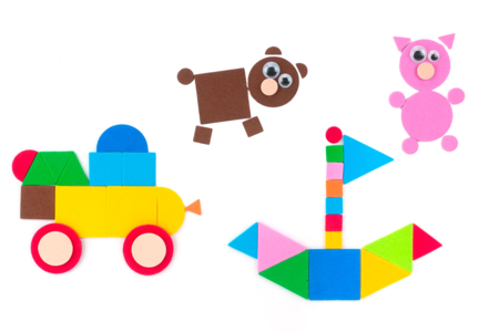 décors en formes mousse - Stickers en mousse – 10doigts.fr