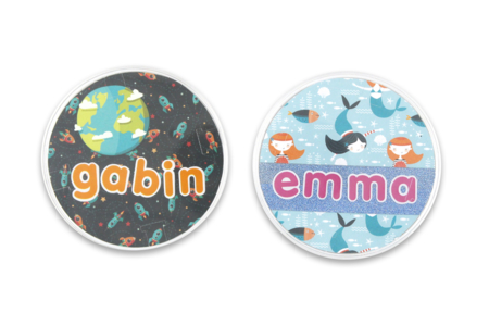 dessous de verre à personnaliser  - Plastique Transparent – 10doigts.fr