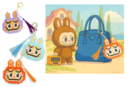 Porte-clés dorés  - 10 pièces - Porte-clés – 10doigts.fr