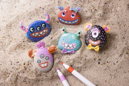 Feutres peinture cailloux - Marqueurs peinture – 10doigts.fr