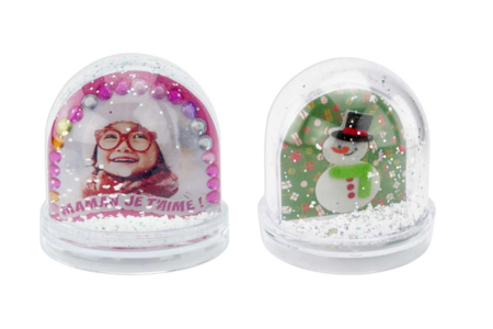 Globe boule à neige à décorer hiver - Boule à neige, Cloche – 10doigts.fr
