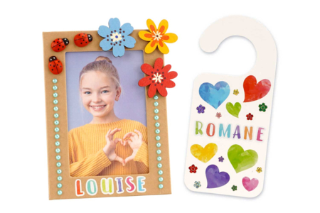 Gommettes alphabet aquarelle (2 planches) - Gommettes Alphabet, messages – 10doigts.fr